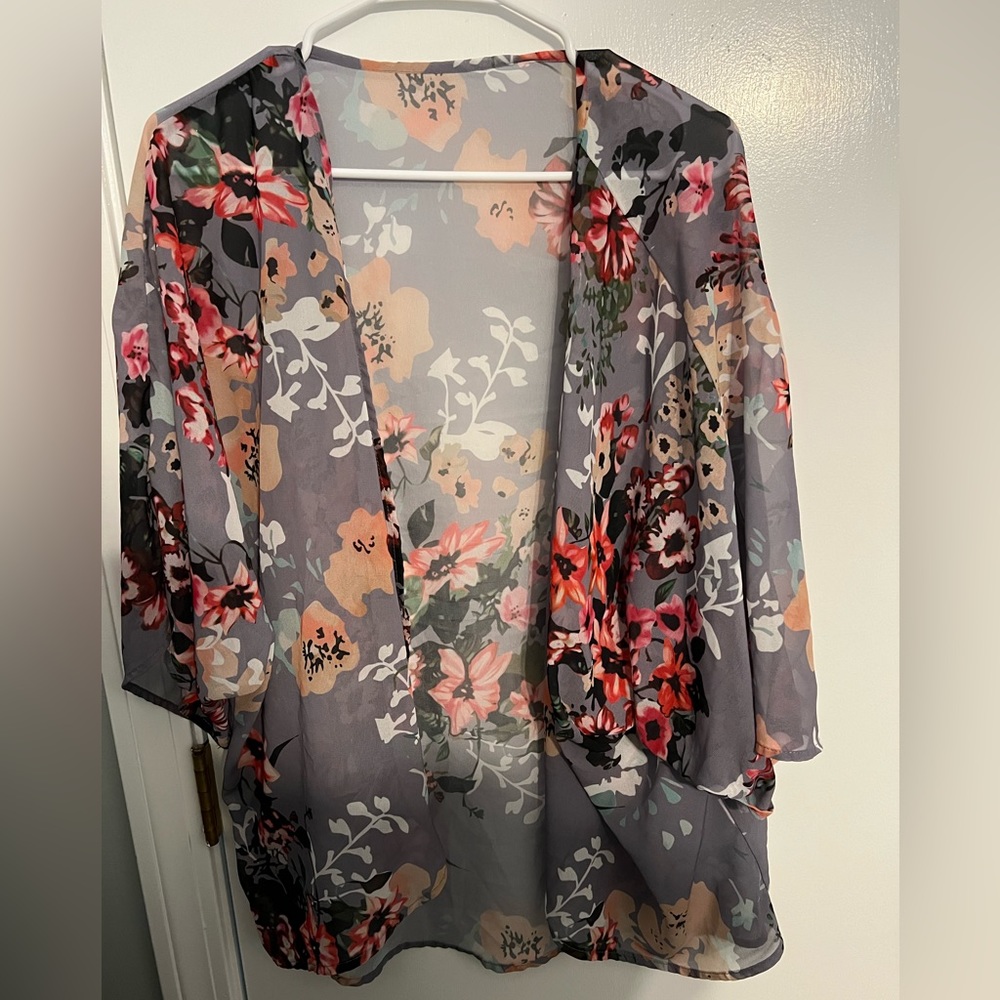 Beach cover up/kimono